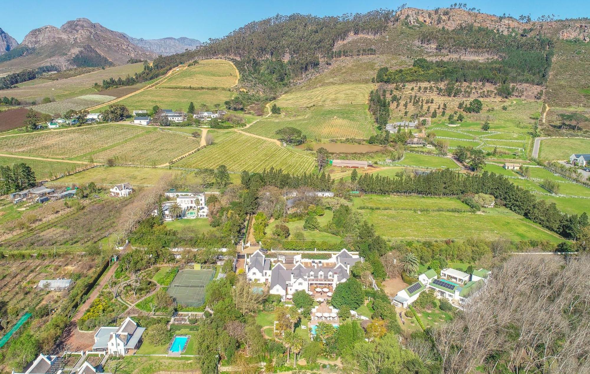 Franschhoek Manor Luxury Boutique Guesthouse المظهر الخارجي الصورة